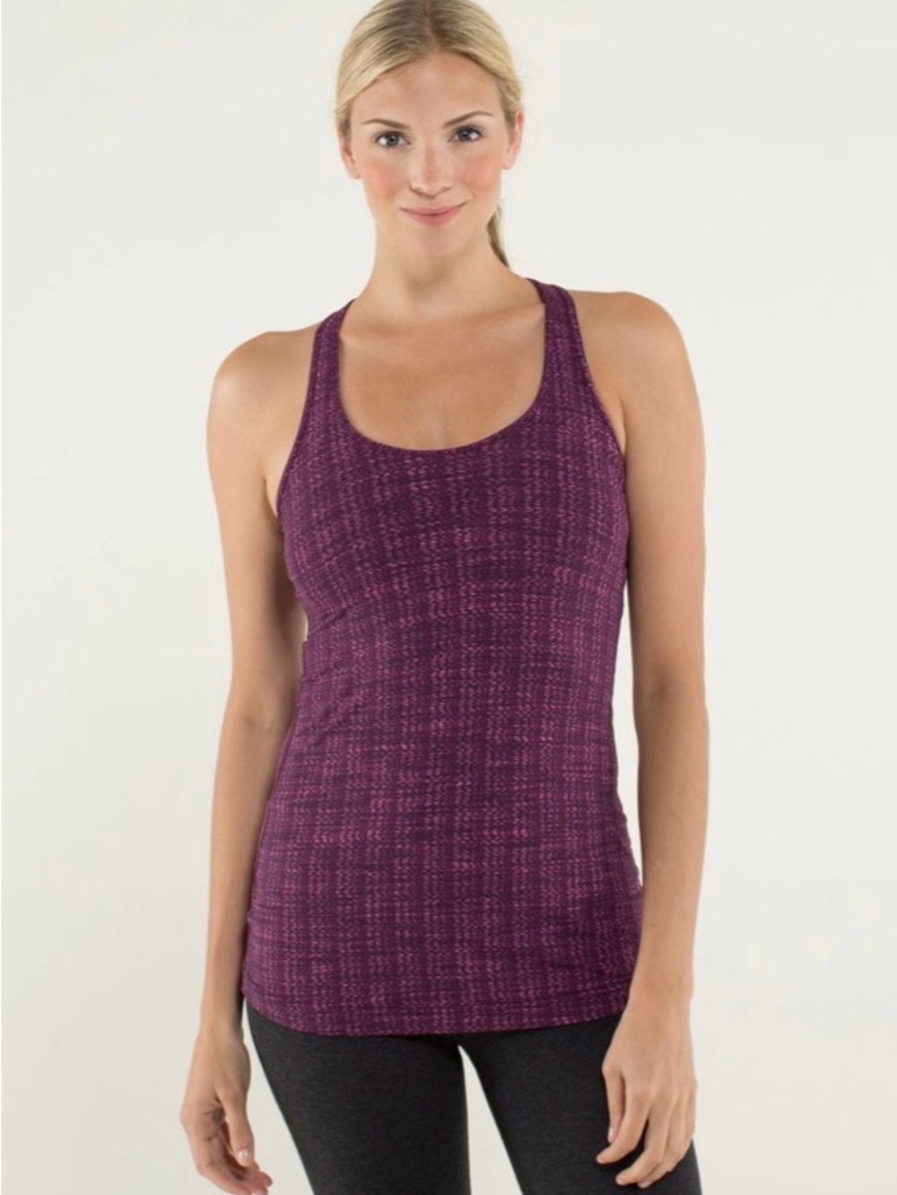 Lululemon Cool Racerback Ziggy Wee August Glo
